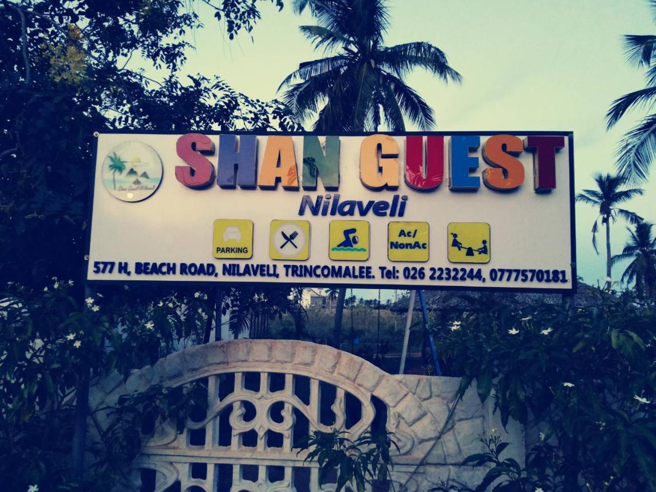 Shan Guest And Restaurant Nilaveli Exterior foto